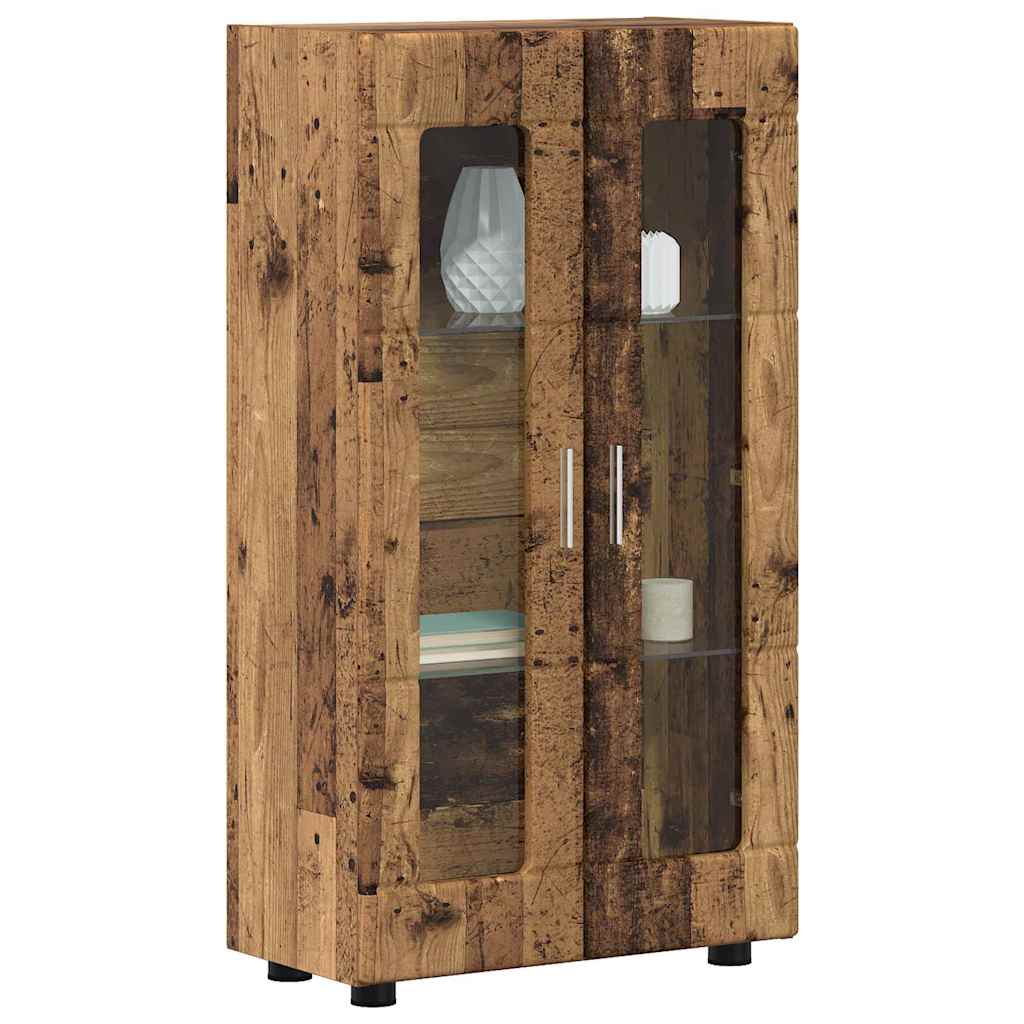 Sideboard FLORIN Altholz 55,5 x 29 x 100 cm Holzwerkstoff