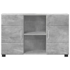 Sideboard FLORIN Beton Grau 88,5 x 30,5 x 55,5 cm Holzwerkstoff