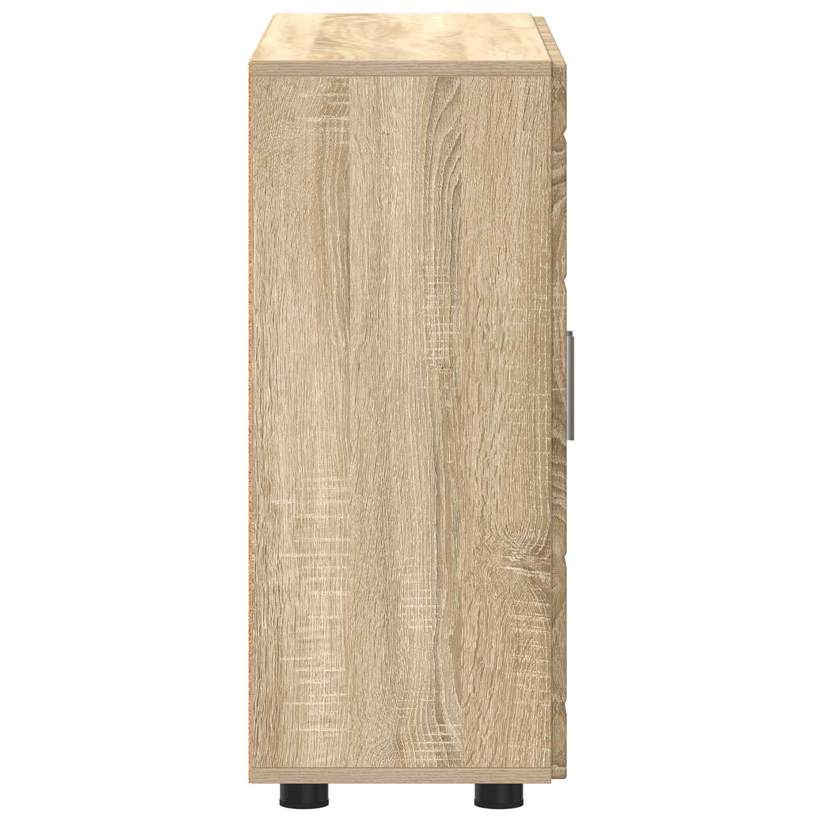 Holzschrank Sonoma-Eiche 88,5 x 30,5 x 73 cm Holzwerkstoff
