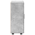 Holzschrank Beton Grau 88,5 x 30,5 x 73 cm Holzwerkstoff