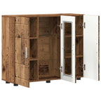 Holzschrank Altholz 88,5 x 30,5 x 73 cm Holzwerkstoff