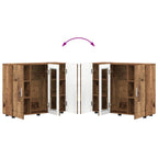 Holzschrank Altholz 88,5 x 30,5 x 73 cm Holzwerkstoff