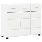 Sideboard mit Tür FLORIN Weiß 88,5 x 30,5 x 73 cm Holzwerkstoff