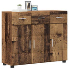 Sideboard FLORIN Altholz 88,5 x 30,5 x 73 cm Holzwerkstoff