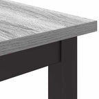 Tisch Graues Sonoma 80 x 50 x 76,5 cm Ingenieure Holz und Stahl
