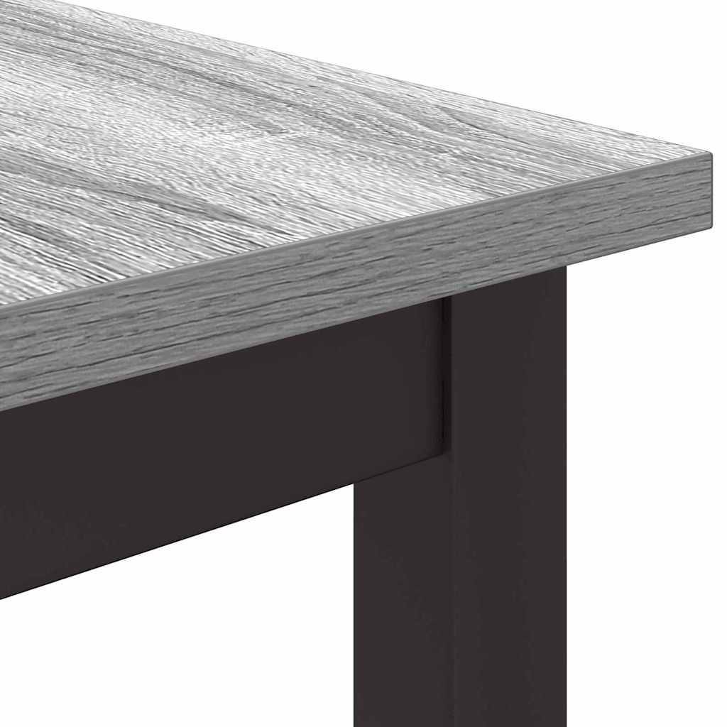 Tisch Graues Sonoma 80 x 50 x 76,5 cm Ingenieure Holz und Stahl