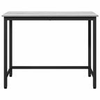 Tisch Graues Sonoma 80 x 50 x 76,5 cm Ingenieure Holz und Stahl