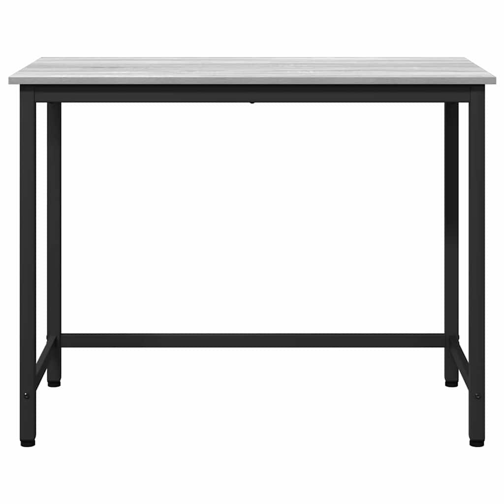 Tisch Graues Sonoma 80 x 50 x 76,5 cm Ingenieure Holz und Stahl