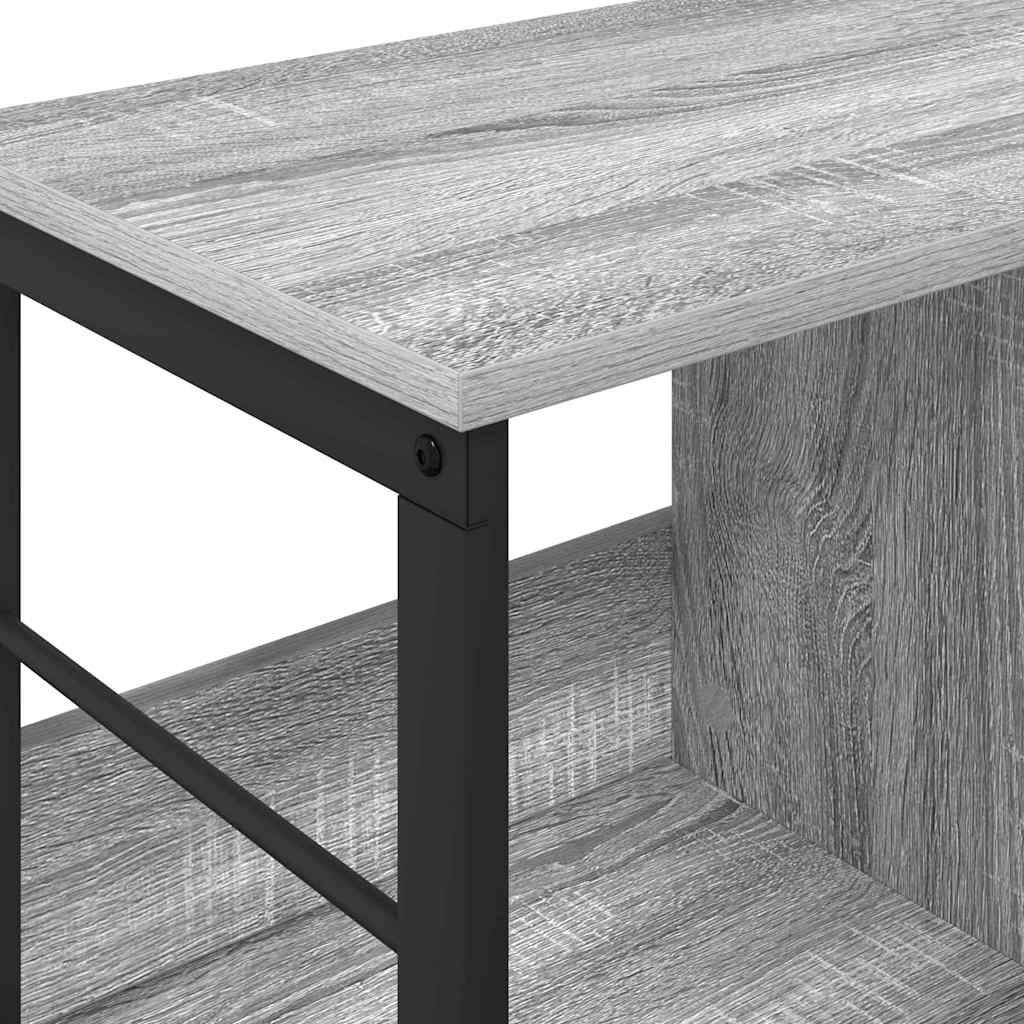 Bücherregal Graues Sonoma 102 x 32 x 40,5 cm Holzwerkstoff