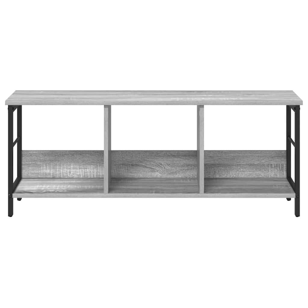 Bücherregal Graues Sonoma 102 x 32 x 40,5 cm Holzwerkstoff