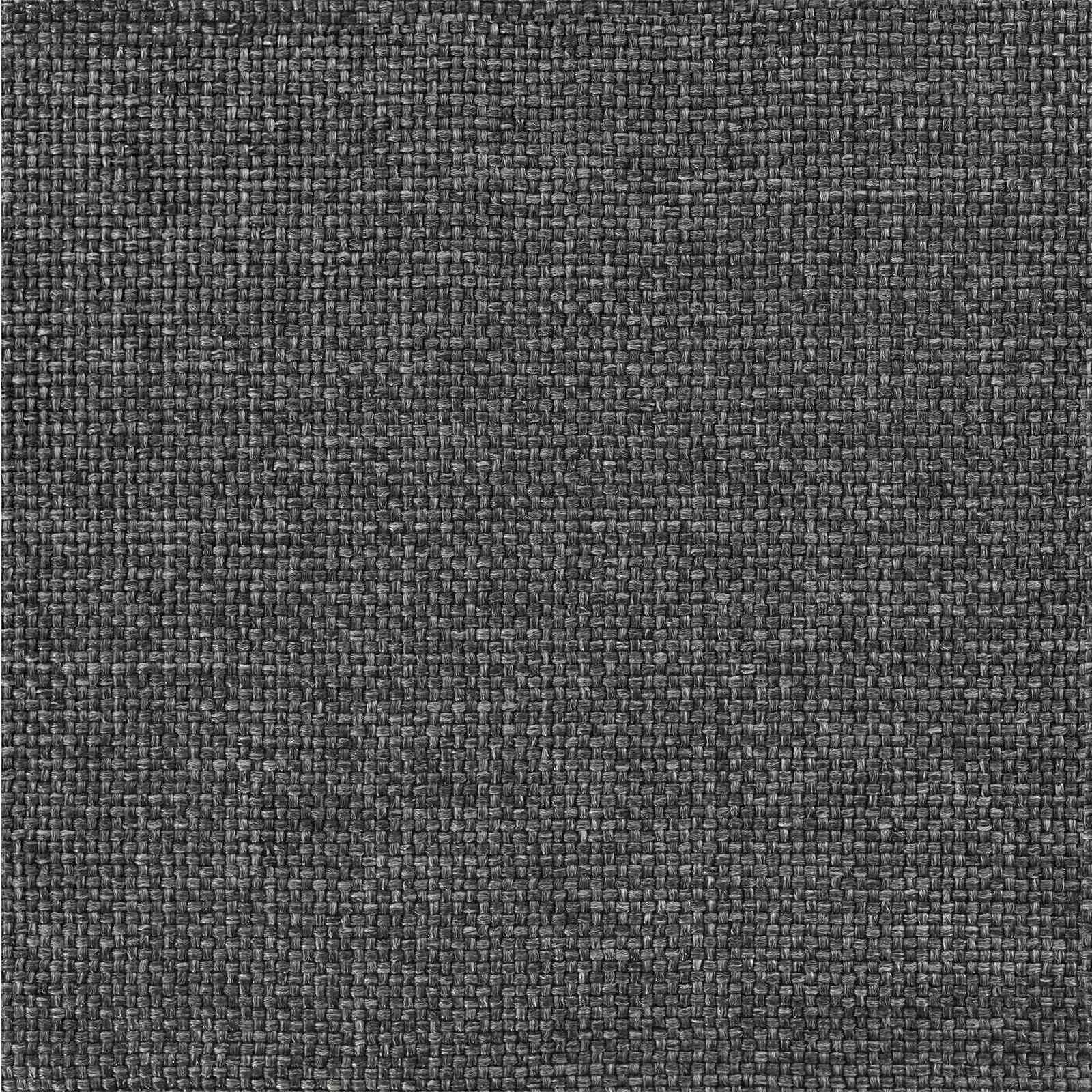 Bettgestell mit gepolstertem Kopfteil Dunkelgrau 120 x 200 cm