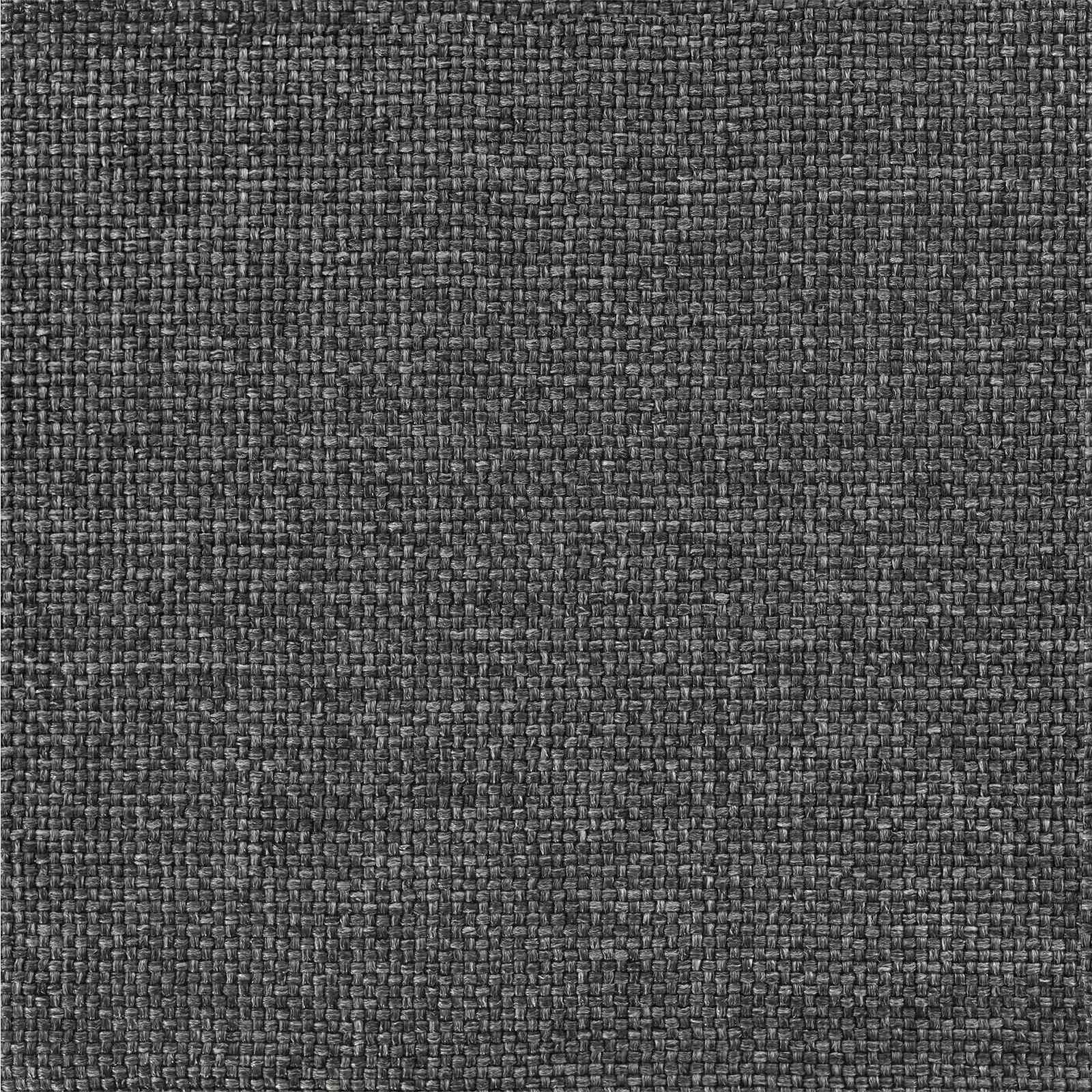 Bettgestell mit gepolstertem Kopfteil Dunkelgrau 160 x 200 cm