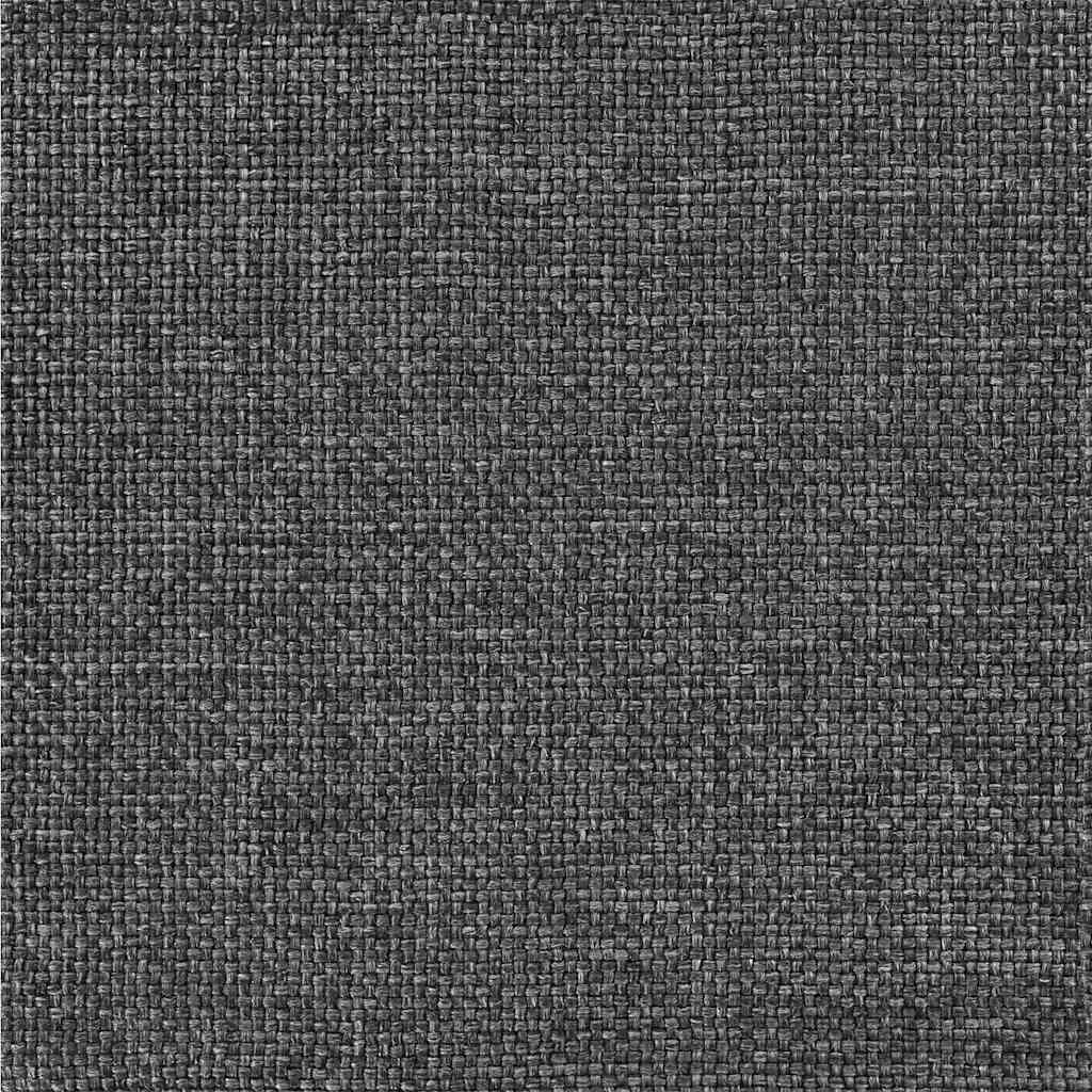 Bettgestell mit gepolstertem Kopfteil Dunkelgrau 150 x 200 cm