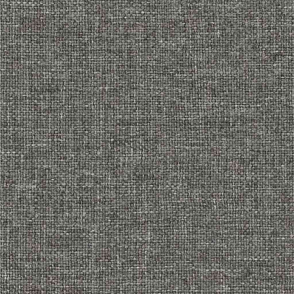 Bettgestell mit gepolstertem Kopfteil Hellgrau 150 x 200 cm