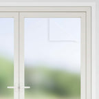 Selbstklebende Fensterfolie Frostiges Grau 45 x 2000 cm PVC