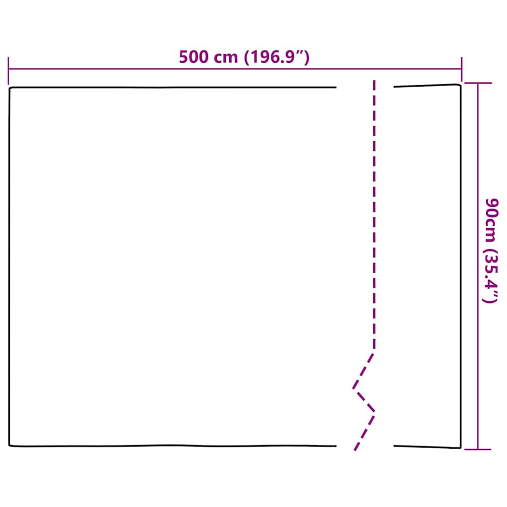 Selbstklebende Fensterfolie Frostiges Grau 90 x 500 cm PVC