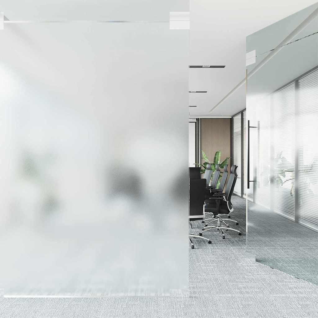 Selbstklebende Fensterfolie Frostiges Grau 90 x 1000 cm PVC