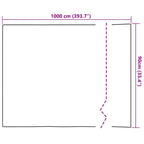 Selbstklebende Fensterfolie Frostiges Grau 90 x 1000 cm PVC