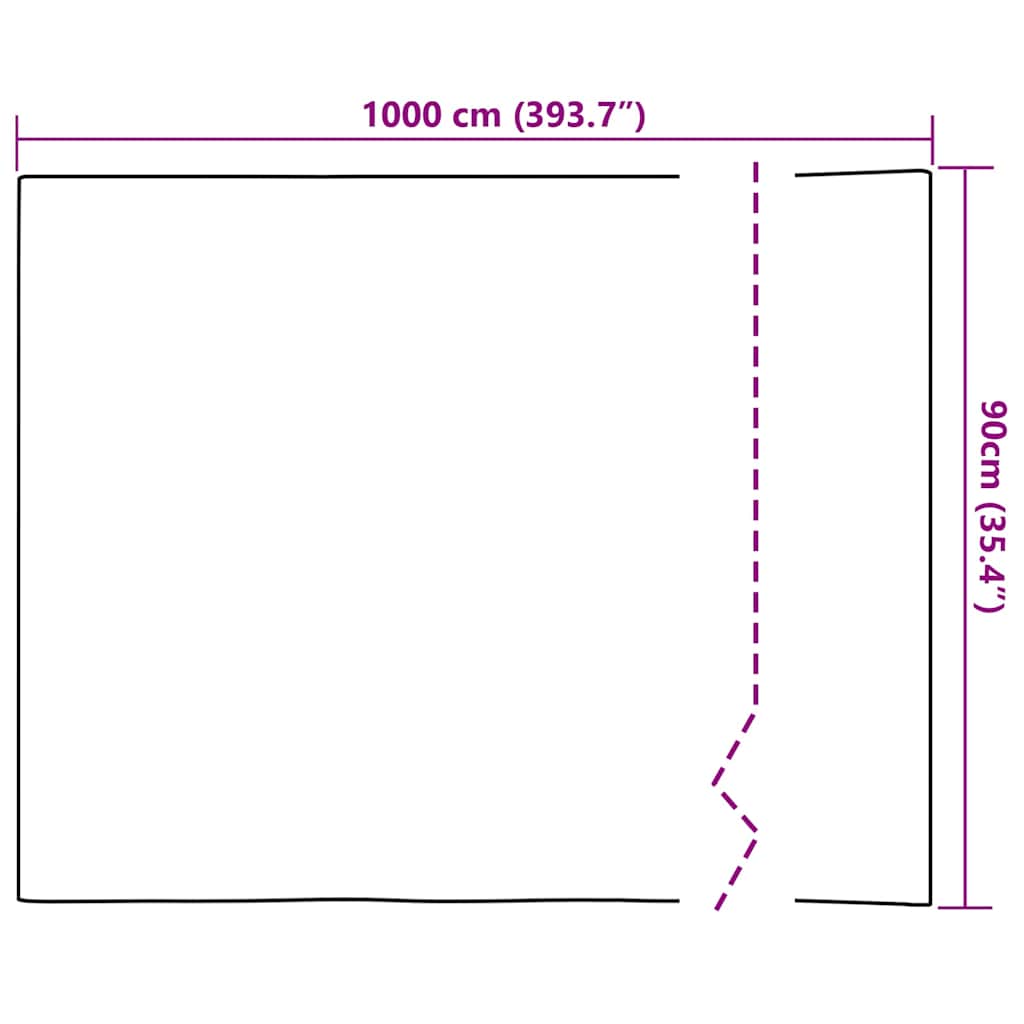 Selbstklebende Fensterfolie Frostiges Grau 90 x 1000 cm PVC