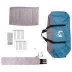Familienzelt Blau 10 Personen
