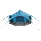 Familienzelt Blau 5-Personen 185T Polyester mit PU-Beschichtung