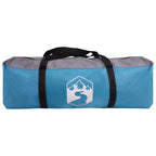 Tunnelzelt Blau 361 x 235 x 147 cm