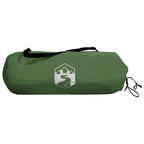 2-in-1 Regenponcho mit Kapuze Grün 262 x 126 x 130 cm