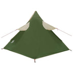 2-in-1 Regenponcho mit Kapuze Grün 262 x 126 x 130 cm