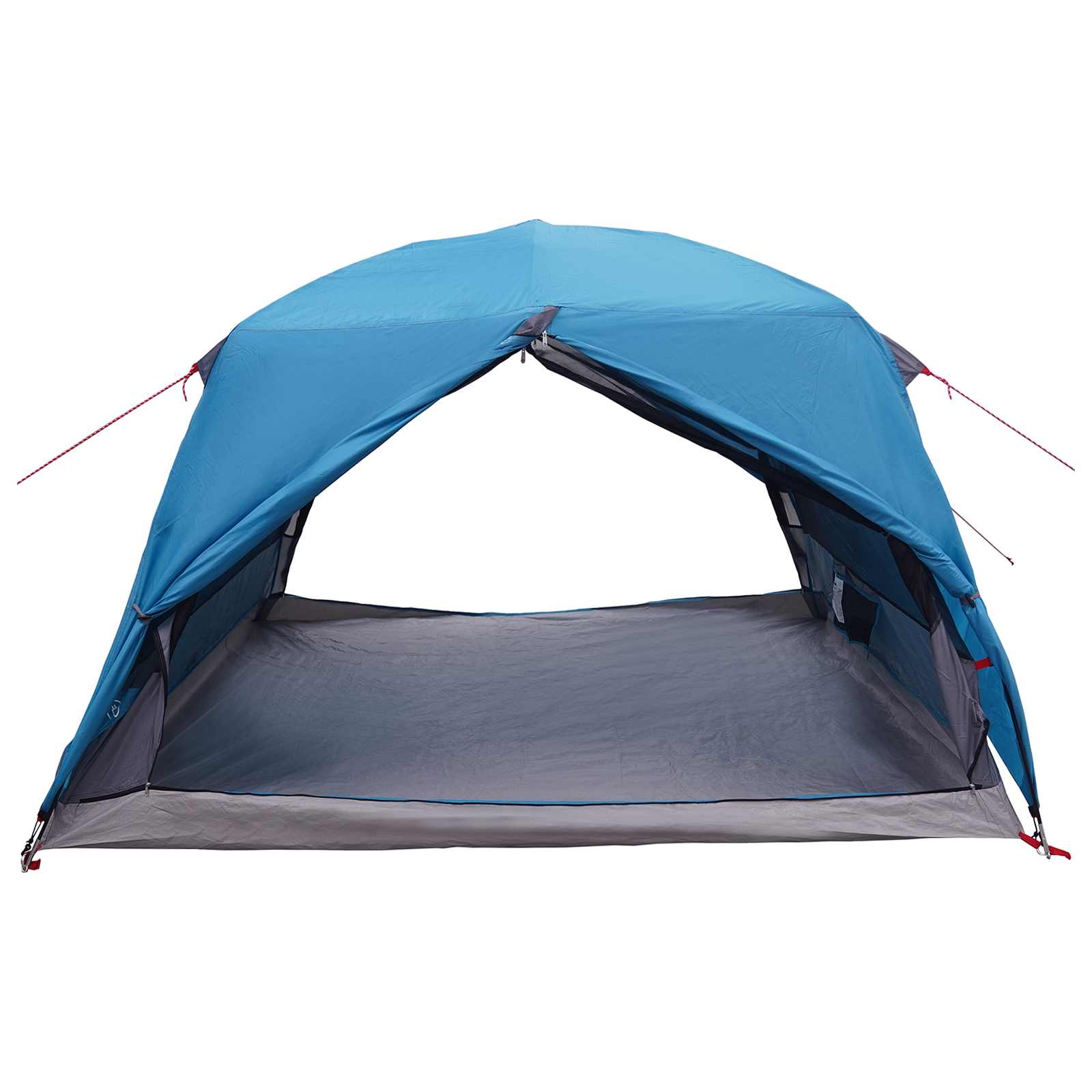 Trekkingzelt Blau 2-Personen 185T Polyester mit PU-Beschichtung