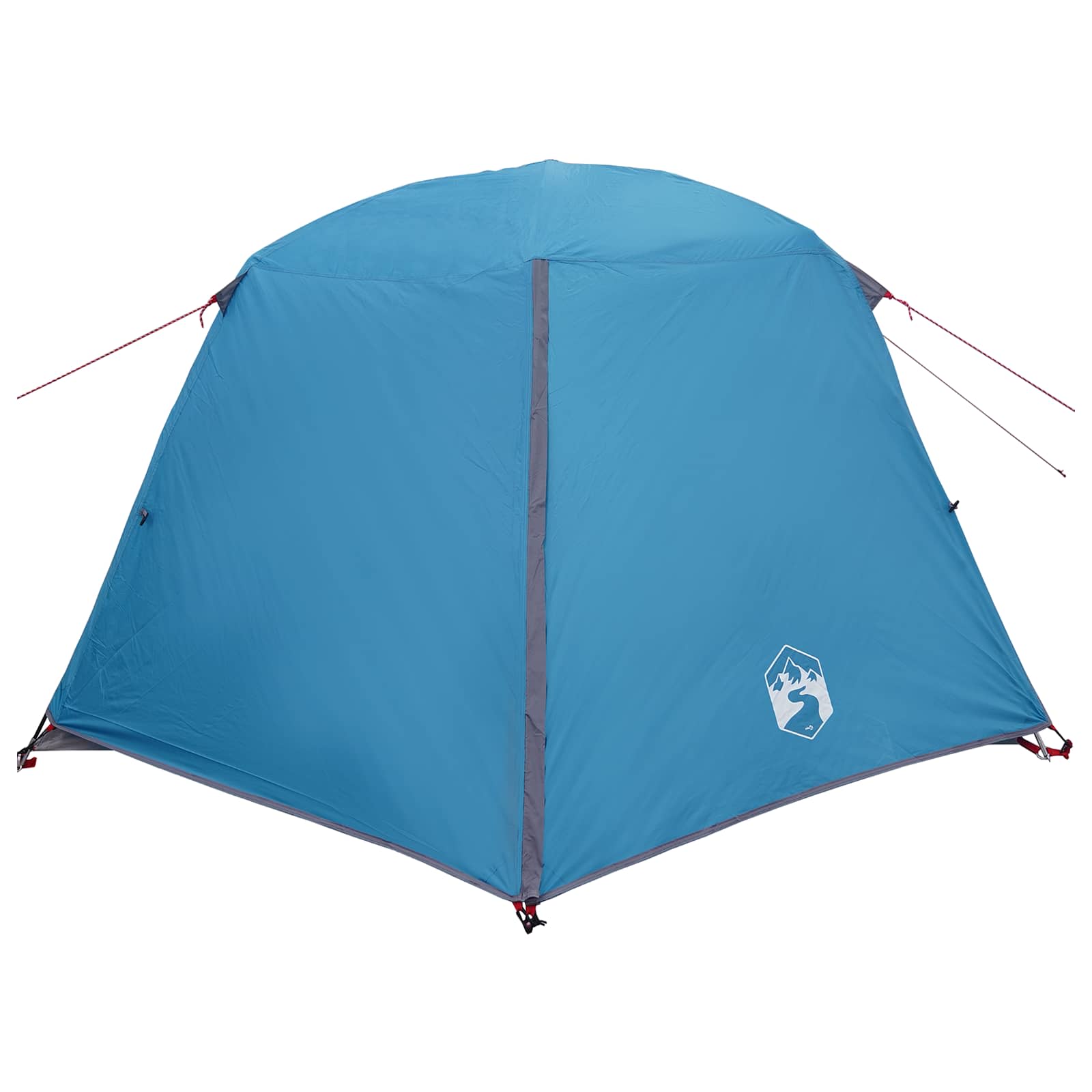 Trekkingzelt Blau 2-Personen 185T Polyester mit PU-Beschichtung