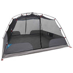 Trekkingzelt Blau 4-Personen 185T Polyester mit PU-Beschichtung