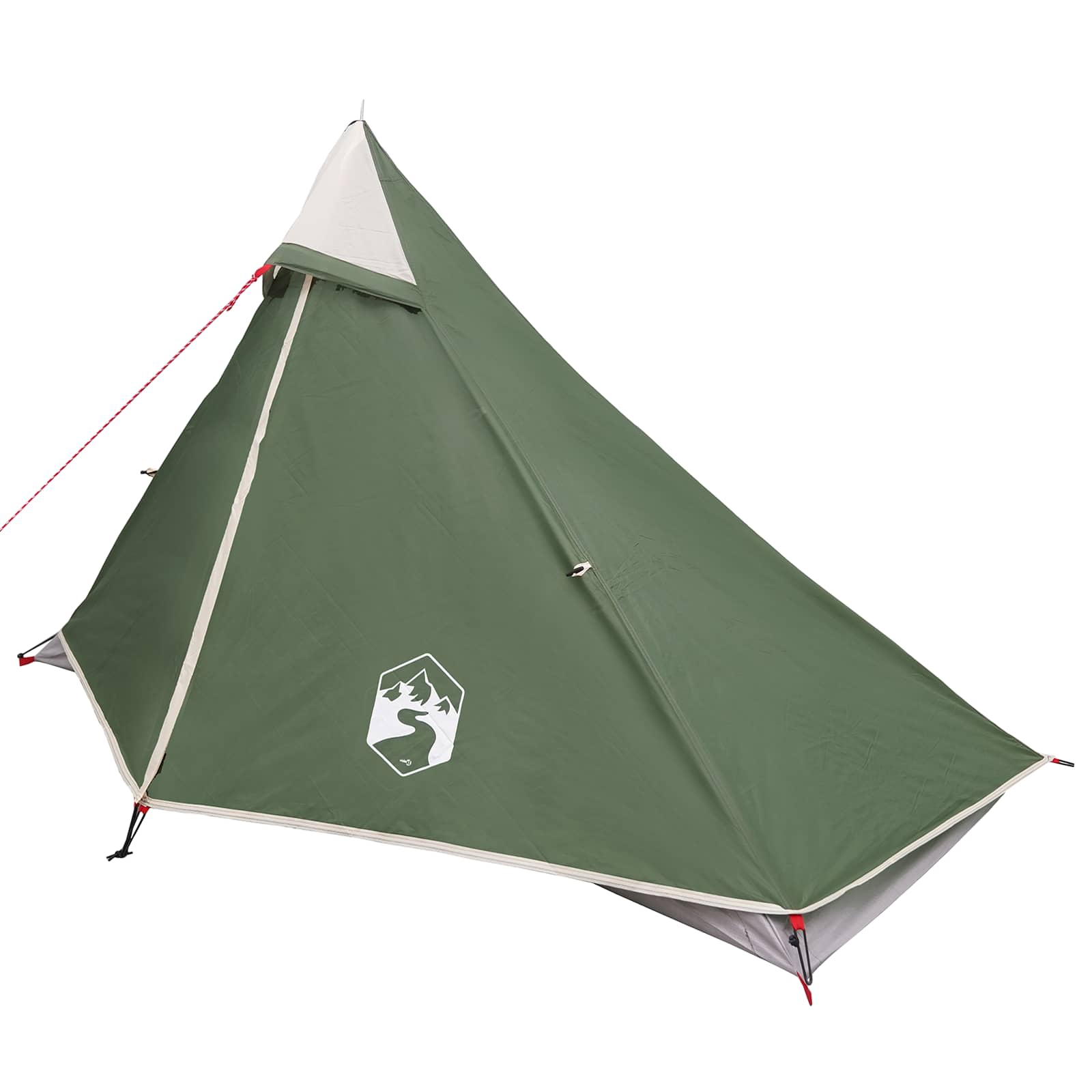 Trekkingzelt Grün 222 x 85 x 125 cm