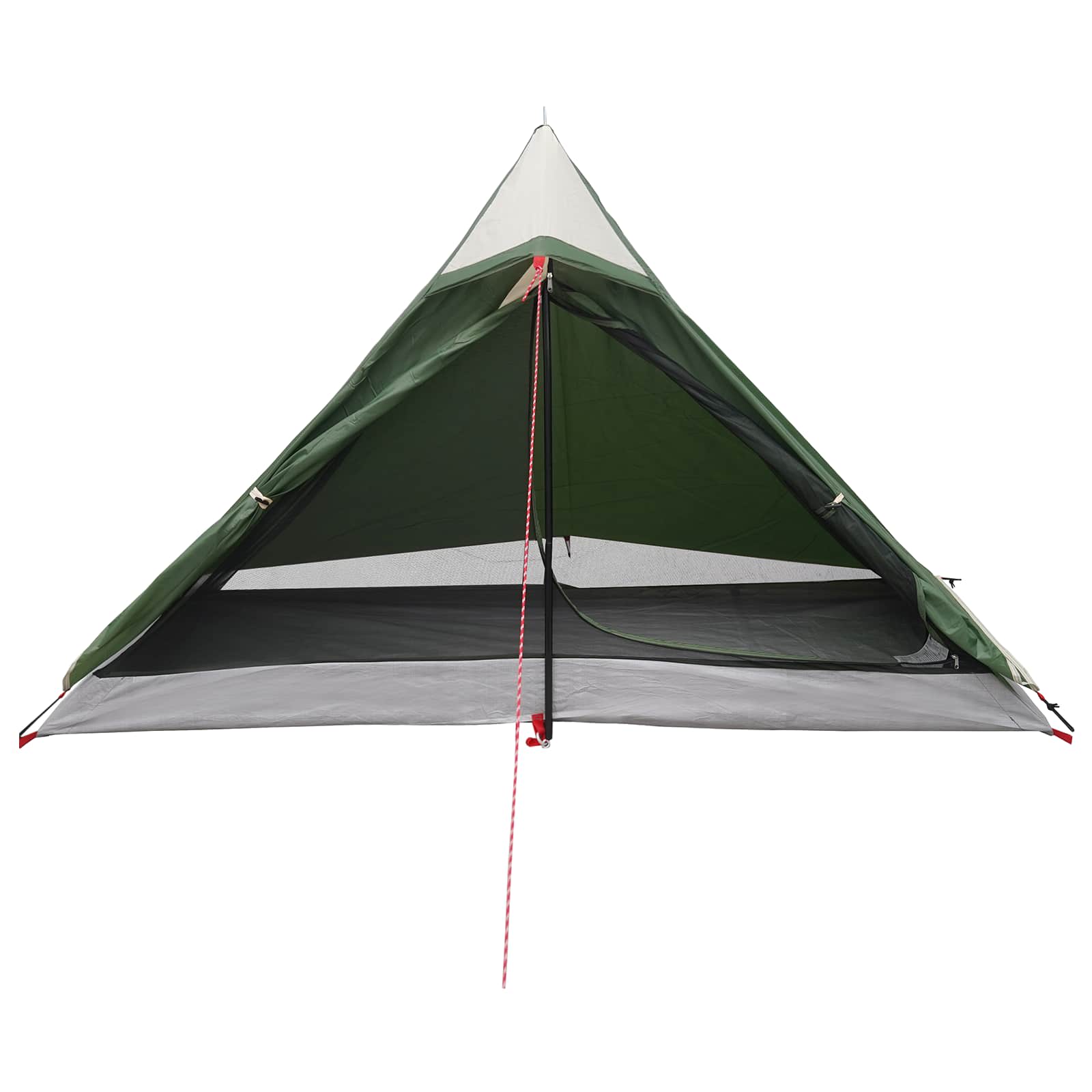 Trekkingzelt Grün 222 x 85 x 125 cm