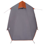 Tunnelzelt Grau und Orange 475 x 220 x 192 cm