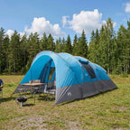 Tunnelzelt Blau 560 x 395 x 212 cm