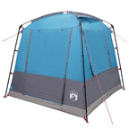 Party-Zelt Blau 4-Personen 185T Polyester mit PU-Beschichtung
