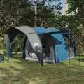 Tunnelzelt Blau 382 x 262 x 214 cm