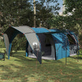 Tunnelzelt Blau 562 x 265 x 216 cm