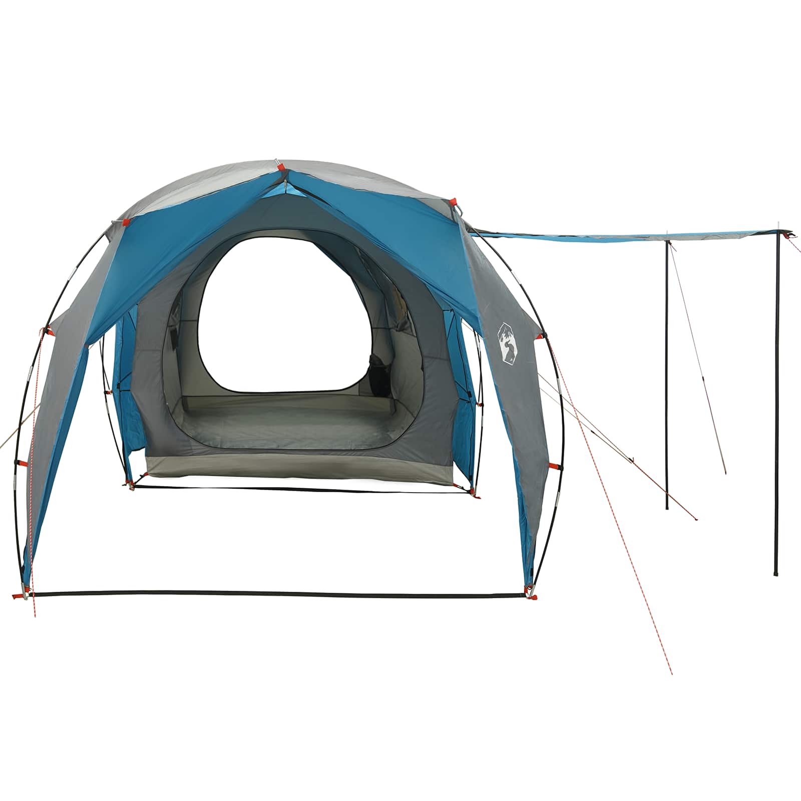Tunnelzelt Blau 562 x 265 x 216 cm