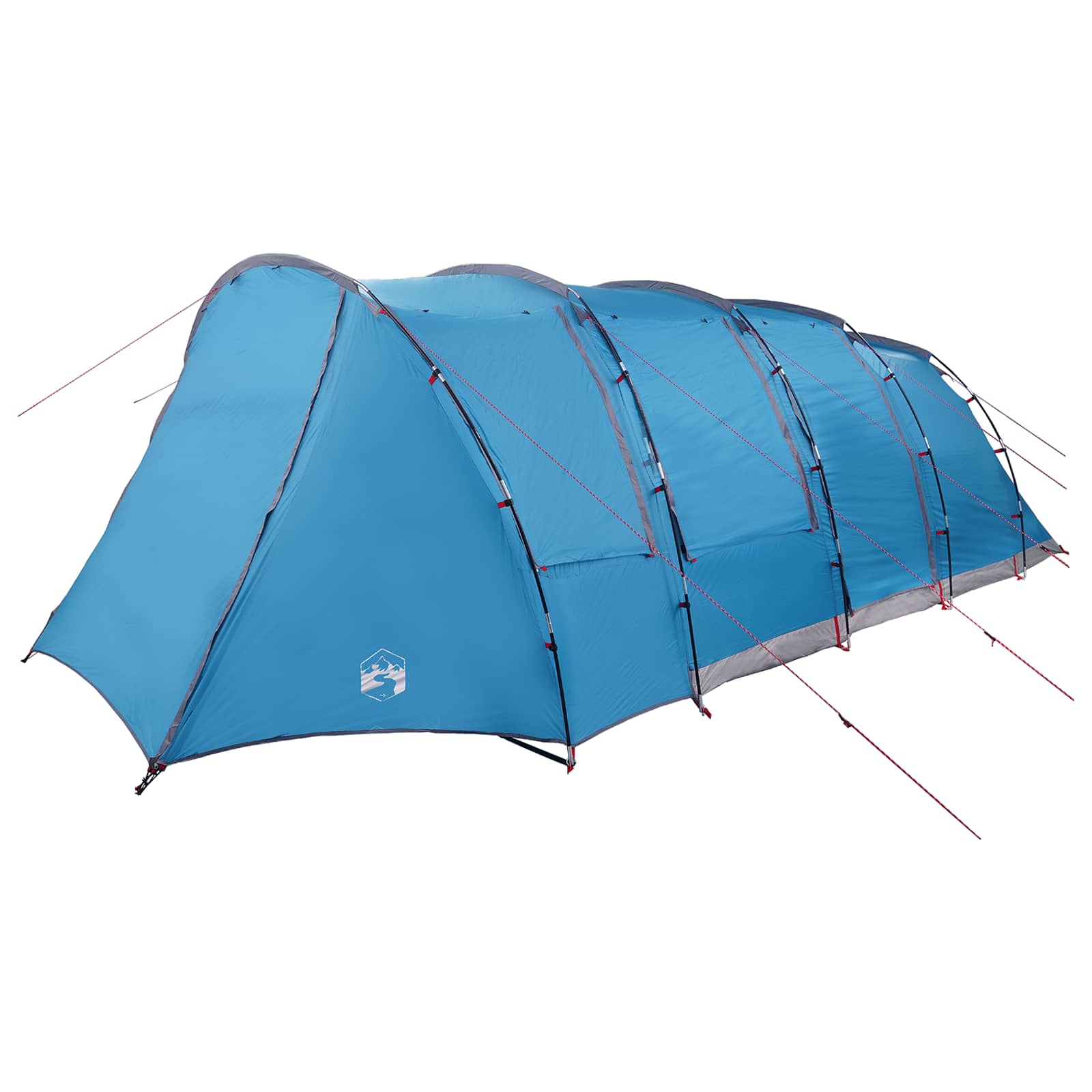 Tunnelzelt Blau 675 x 392 x 210 cm