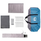 Tunnelzelt Blau 505 x 330 x 204 cm