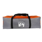Sofort Zelt Grau und Orange 524 x 232 x 192 cm
