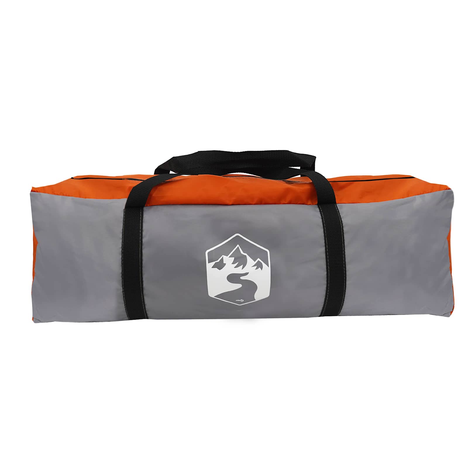 Sofort Zelt Grau und Orange 524 x 232 x 192 cm