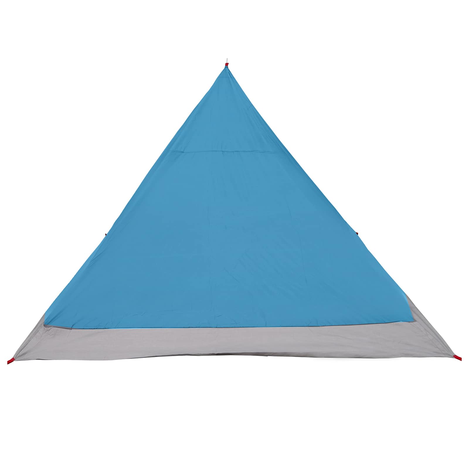 Trekkingzelt Blau 4-Personen 185T Polyester mit PU-Beschichtung