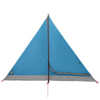 Trekkingzelt Blau 4-Personen 185T Polyester mit PU-Beschichtung
