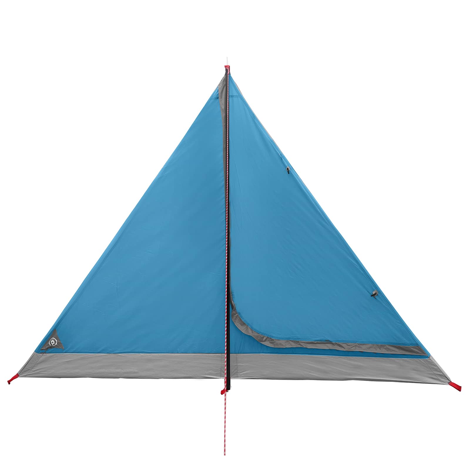 Trekkingzelt Blau 4-Personen 185T Polyester mit PU-Beschichtung