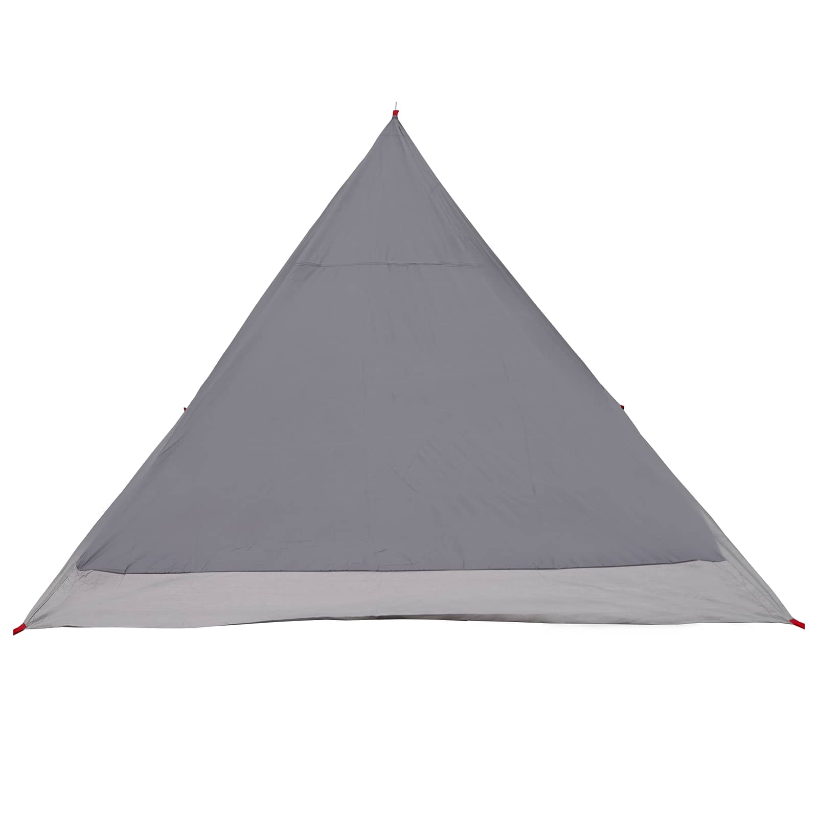 Trekkingzelt Grau und Orange 4-Personen