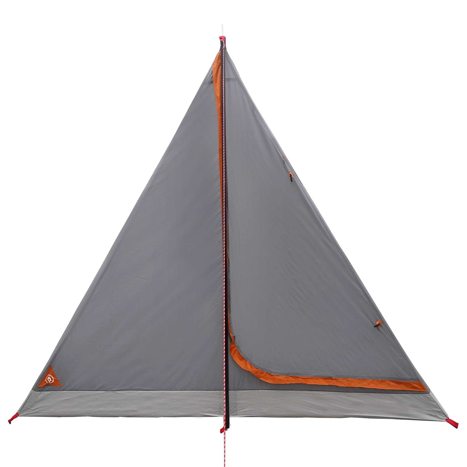 Trekkingzelt Grau und Orange 2-Personen