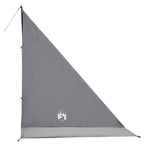Trekkingzelt Grau und Orange 2-Personen