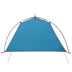 Tunnelzelt Blau 4-Personen 185T Polyester mit PU-Beschichtung